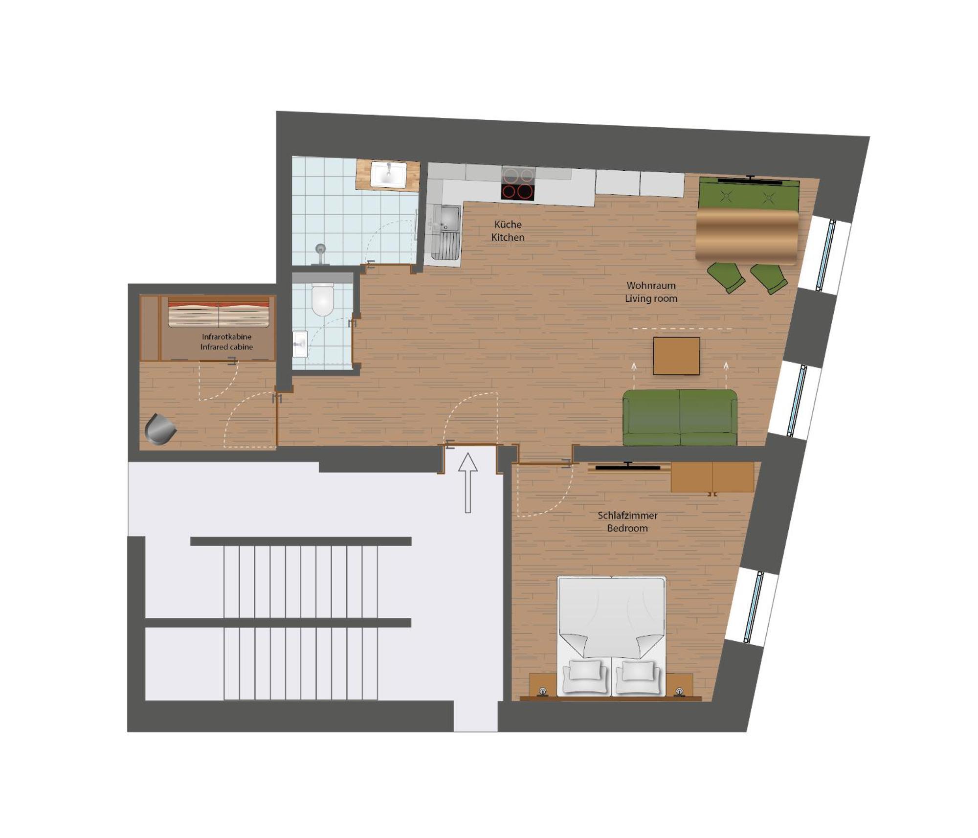 Apartmenthaus Goldeck รีด อิม โอเบอร์อินน์ทาล ภายนอก รูปภาพ